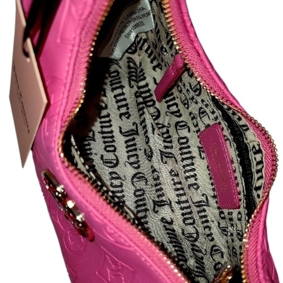 Juicy Couture Pink Spring  Shoulder Bag NEW - Picture 3 of 7
